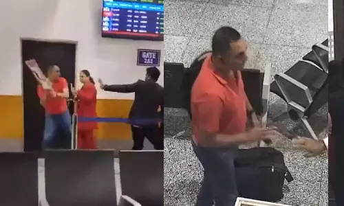 ശ്രീനഗർ വിമാനത്താവളത്തിൽ സ്‌പൈസ് ജെറ്റ് ജീവനക്കാരെ ക്രൂരമായി ആക്രമിച്ച  സൈനികന്  അഞ്ച് വർഷത്തെ യാത്രാ വിലക്ക്