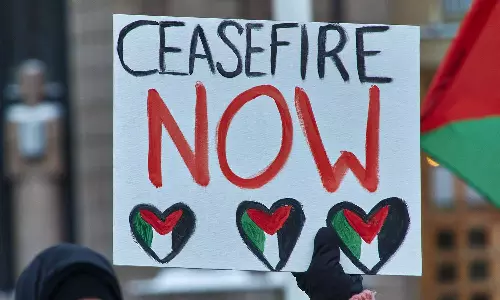 ഗസ്സയിൽ ശാശ്വത വെടിനിർത്തൽ വേണമെന്ന് യുഎൻ രക്ഷാ സമിതിയുടെ സംയുക്ത പ്രസ്താവന; വിട്ടുനിന്ന് അമേരിക്ക