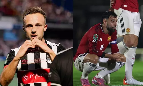 24 പെനാൽറ്റി കിക്കുകൾ ; ഒടുവിൽ ഗ്രിംബസ്ബി ടൗണിനോട് തോറ്റ് മാഞ്ചസ്റ്റർ യുനൈറ്റഡ് പുറത്ത്