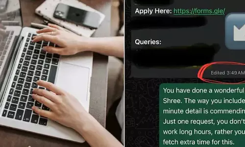 ഇങ്ങനെയൊന്നും കഷ്ടപ്പെടേണ്ട... ഡല്‍ഹി യൂണിവേഴ്സിറ്റി പ്രൊഫസര്‍ വിദ്യാര്‍ഥിക്ക് അയച്ച സന്ദേശം വൈറലായി