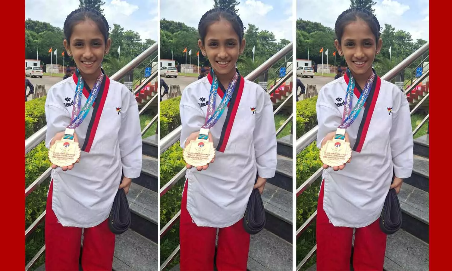 Aisha Samreen wins bronze at the National Taekwondo Championship Aisha Samreen wins bronze at the National Taekwondo Championship