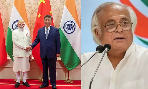 ചൈനീസ് ഭീഷണിക്ക് വഴങ്ങുന്നത് മോദി സർക്കാരിന്റെ നട്ടെല്ലില്ലായ്മ; വിമർശിച്ച് കോൺഗ്രസ്