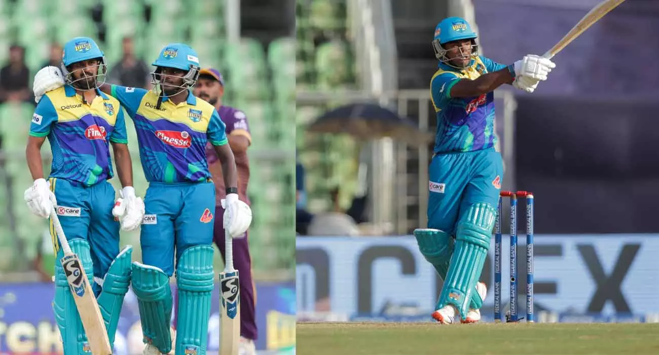 Shaun Roger led; Thrissur Titans defeated Alleppey Ripples Shaun Roger led; Thrissur Titans defeated Alleppey Ripples