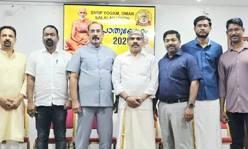 SNDP Salalah office bearers take office