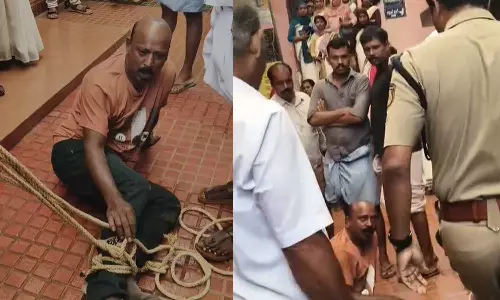 കെട്ടിട പെര്‍മിറ്റ് നല്‍കിയില്ലെന്ന് ആരോപണം; പഞ്ചായത്ത് ഓഫീസ് തീയിടാന്‍ ശ്രമം