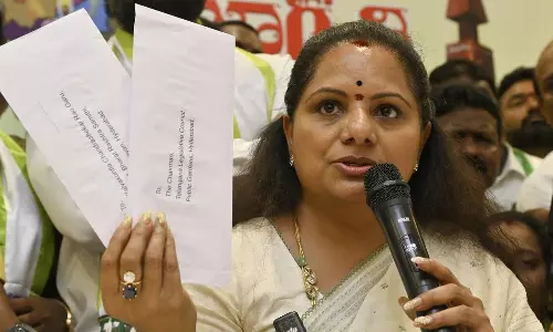 ‌സസ്‌പെന്‍ഷന് പിന്നാലെ ബിആര്‍എസ് വിട്ട് കെ. കവിത