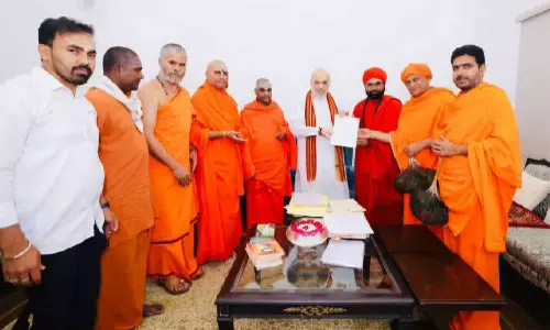Dharmasthala case: Monks meet Amit Shah, demand NIA probe