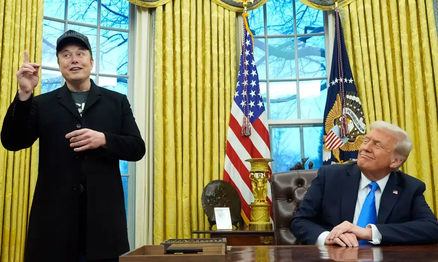 ടെക് സിഇഒമാർക്കുള്ള അത്താഴവിരുന്നിൽ ഉറ്റ സുഹൃത്ത് മസ്കിനെ വെട്ടി ട്രംപ്