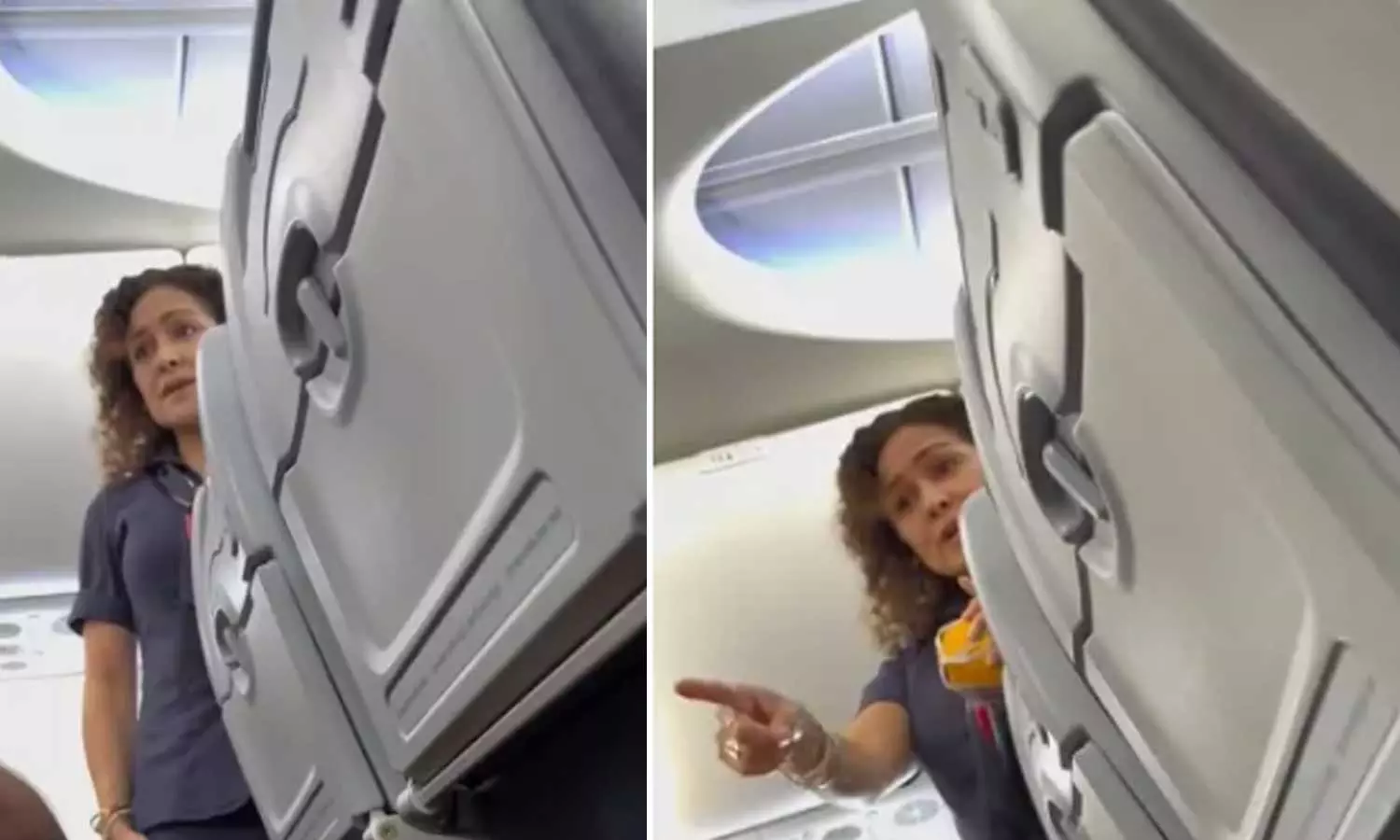 മിണ്ടാതിരിക്കൂ: ഫ്‌ളൈറ്റ് അറ്റൻഡറോട് യാത്രക്കാരി, വിമാനത്തിൽ നിന്ന് പുറത്താക്കി