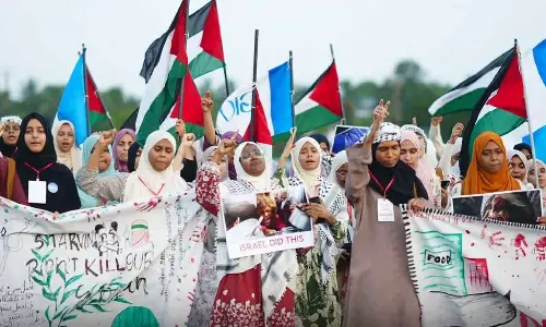 ഫലസ്തീൻ ഐക്യദാർഢ്യ പരിപാടിക്ക് എതിരെ കേസ്; ഫലസ്തീനൊപ്പം തുടരും: ജിഐഒ