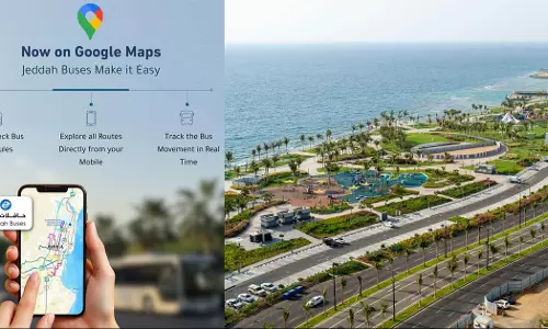 Jeddah bus routes now on Google Maps