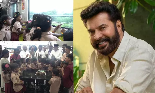 ഞങ്ങളെ ഒന്ന് പാലക്കാട് കാണിക്കാമോയെന്ന്  ചോദ്യം, കൊച്ചി മെട്രോയില്‍ കയറ്റി മമ്മൂട്ടി; നടന്‍റെ പിറന്നാള്‍ ആഘോഷമാക്കി അട്ടപ്പാടിയിലെ കുട്ടികൾ