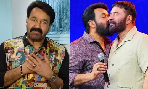 ഹാപ്പി ബർത്ത്‌ഡേ ഇച്ചാക്കാ...; മമ്മൂട്ടിയുടെ ചിത്രങ്ങൾ പതിച്ച ഷർട്ടിട്ട് ആശംസയറിയിച്ച് മോഹൻലാൽ