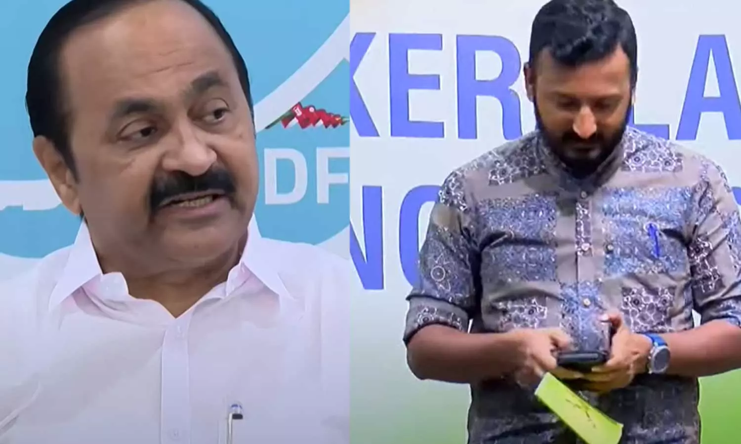 രാഹുലിനെതിരായ നടപടി: പാർട്ടിക്കുള്ളിൽ വിമർശനം പുകയുമ്പോഴും നിലപാട് മാറ്റാതെ സതീശൻ രാഹുലിനെതിരായ നടപടി: പാർട്ടിക്കുള്ളിൽ വിമർശനം പുകയുമ്പോഴും നിലപാട് മാറ്റാതെ സതീശൻ