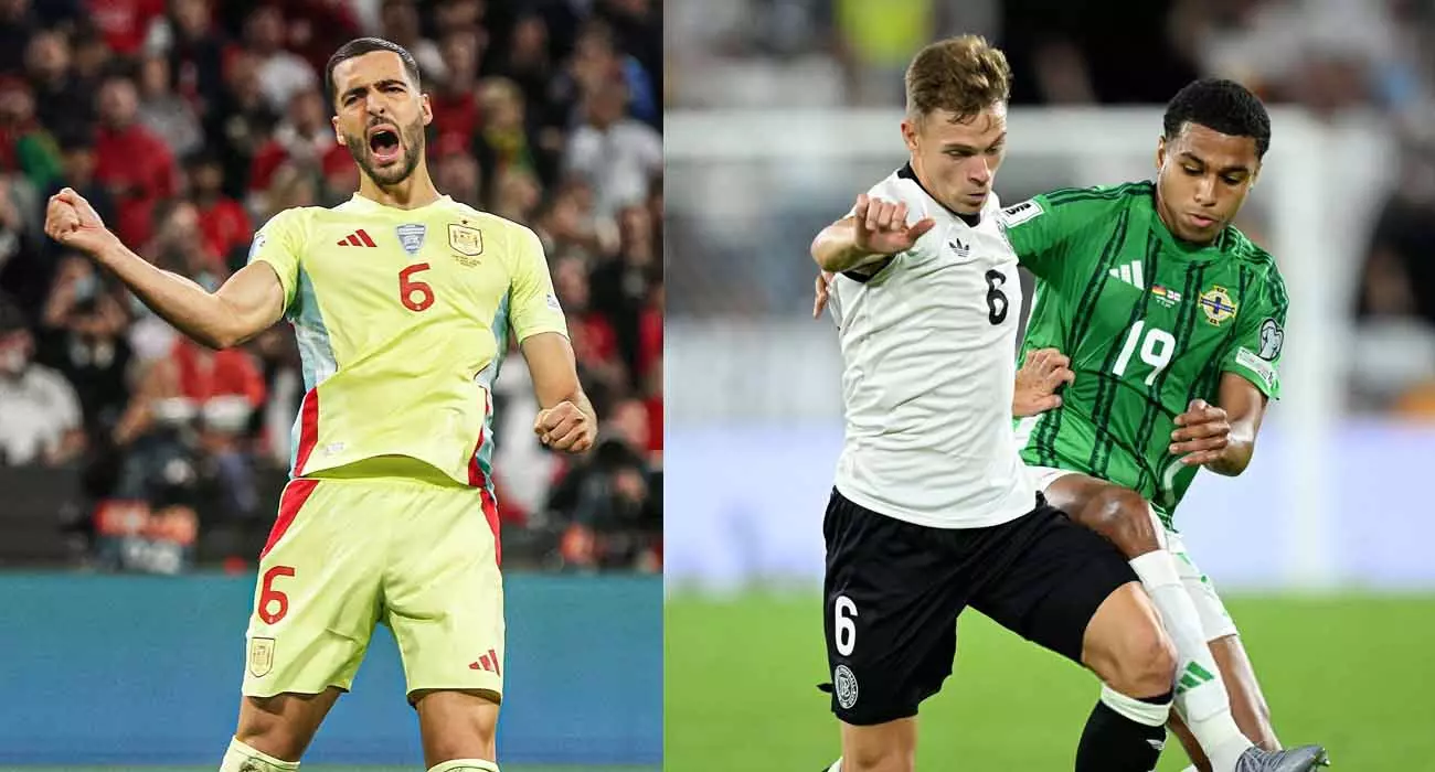 Spain beats Turkey; Germany on course for victory