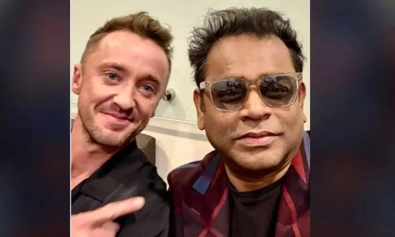 Harry Potter Actor Tom Felton Shares Candid Moment With AR Rahman