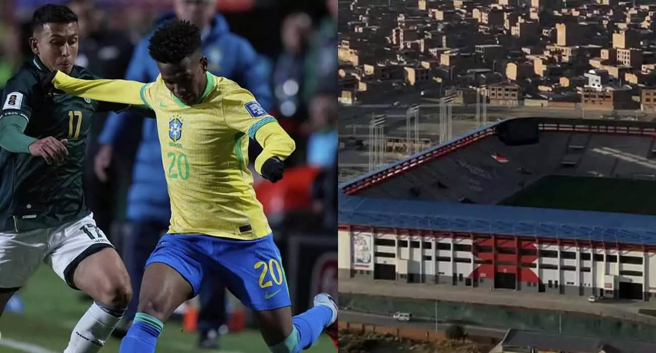 Bolivia is a small country; El Alto Stadium is a magnet for Latin American teams