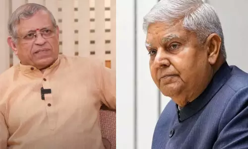 സർക്കാരിന് ഹിതകരമല്ലാത്ത രീതിയിൽ പ്രവർത്തിച്ചു, കേന്ദ്രസർക്കാർ ഇംപീച്ച്മെന്റിന് ഒരുങ്ങി; ജഗദീപ് ധൻഘഢിന്റെ രാജിയിൽ ആർഎസ്എസ് സൈദ്ധാന്തികൻ എസ് ഗുരുമൂർത്തി സർക്കാരിന് ഹിതകരമല്ലാത്ത രീതിയിൽ പ്രവർത്തിച്ചു, കേന്ദ്രസർക്കാർ ഇംപീച്ച്മെന്റിന് ഒരുങ്ങി; ജഗദീപ് ധൻഘഢിന്റെ രാജിയിൽ ആർഎസ്എസ് സൈദ്ധാന്തികൻ എസ് ഗുരുമൂർത്തി