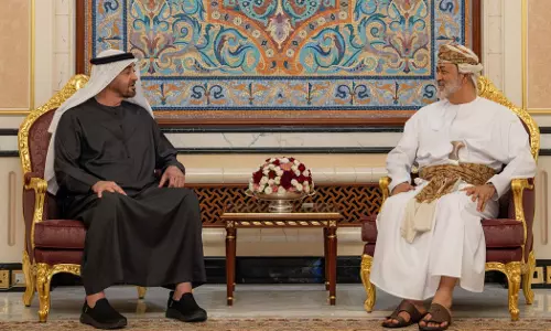 UAE President returns from Oman