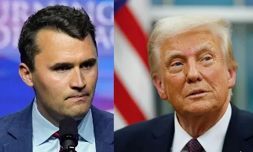 ട്രംപിന്റെ അനുയായി ചാര്‍ലി കിര്‍ക്കിനെ വെടിവെച്ച് കൊന്ന കേസിലെ പ്രതി പിടിയില്‍