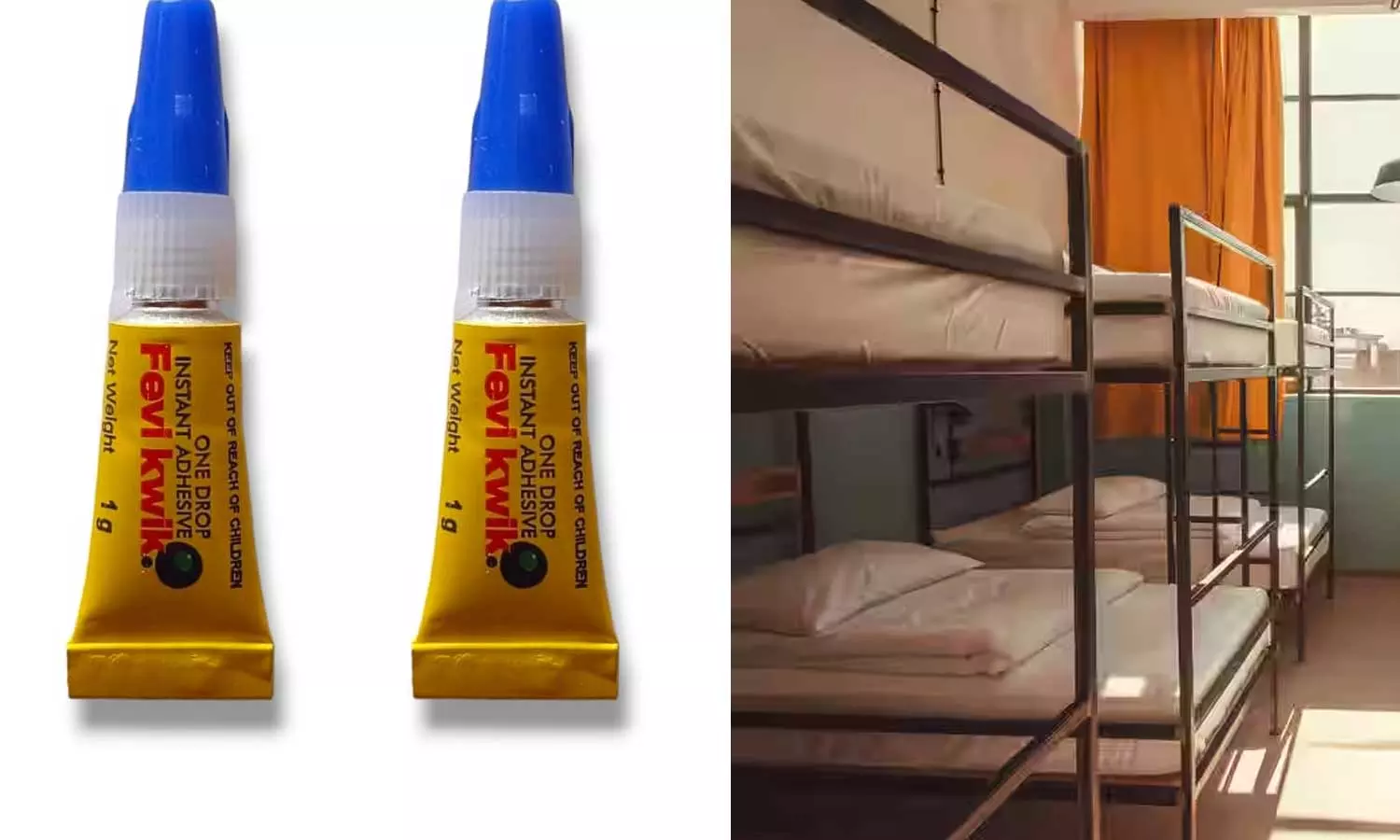 ഹോസ്റ്റലിലെ സഹപാഠികളുടെ ക്രൂരത; ഉറങ്ങിക്കിടന്ന വിദ്യാര്‍ഥികളുടെ കണ്ണില്‍ ഫെവിക്വിക് തേച്ചു, എട്ടുപേര്‍ ചികിത്സയില്‍