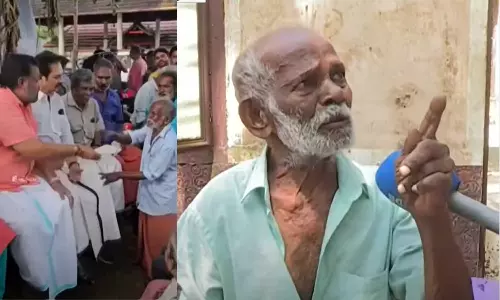 സുരേഷ് ഗോപി നിവേദനം വാങ്ങാത്തത് വല്യ സങ്കടായി, മൈക്ക് വാങ്ങി വിളിച്ചുപറയണമെന്നുണ്ടായിരുന്നു;  കൊച്ചുവേലായുധന്‍