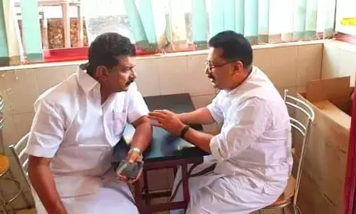 PV Anvar against KT Jaleel