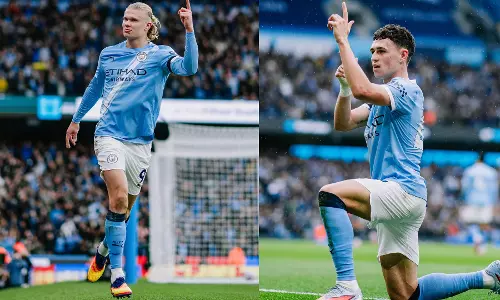 മാഞ്ചസ്റ്റർ സിറ്റി തന്നെ ഭരിക്കും; ഏർലിങ് ഹാളണ്ടിന് ഇരട്ട ഗോൾ