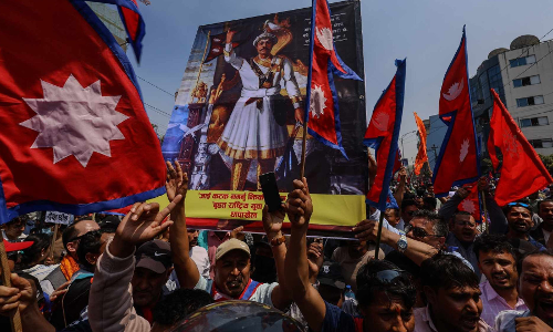 nepal protest_monarchy