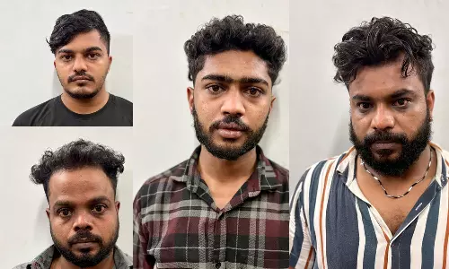 അന്തർസംസ്ഥാന ലഹരി സംഘത്തിലെ നാലുപേർ പിടിയിൽ