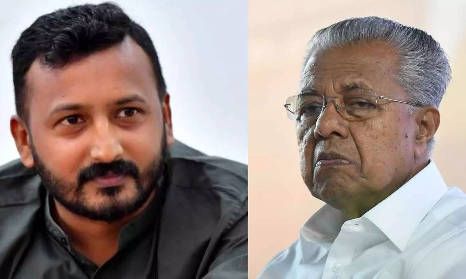 Rahul Mamkoottathil against CM Pinarayi Vijayan Rahul Mamkoottathil against CM Pinarayi Vijayan
