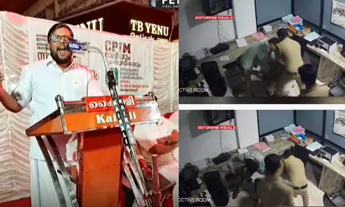 പൊലീസുകാര്‍ സുജിത്തിന് ബിരിയാണി വാങ്ങി കൊടുക്കുമോ; കസ്റ്റഡി മര്‍ദനത്തില്‍ പൊലീസിനെ ന്യായീകരിച്ച് സിപിഎം തൃശൂര്‍ ജില്ലാ സെക്രട്ടറി
