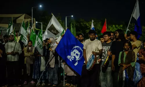 ഹൈദരാബാദ് സർവകലാശാല തെരഞ്ഞെടുപ്പ്: എബിവിപിക്കെതിരെ എഎസ്എ, ഐസ, ഫ്രറ്റേണിറ്റി, എംഎസ്എഫ് സഖ്യം