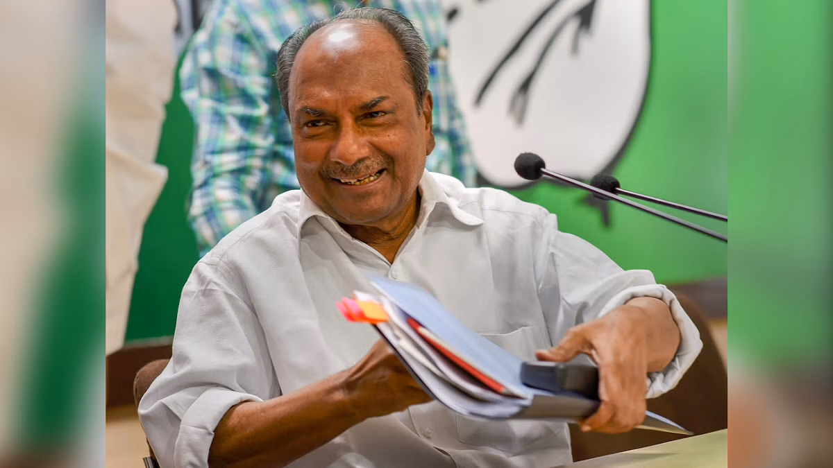 AK Antony