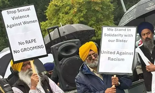 ബ്രിട്ടനിൽ സിഖ് വനിത മാനഭംഗത്തിനിരയായ സംഭവം: വൻ പ്രതിഷേധം, നീതിയാവശ്യപ്പെട്ട് വംശീയവിരുദ്ധ സംഘടനകൾ