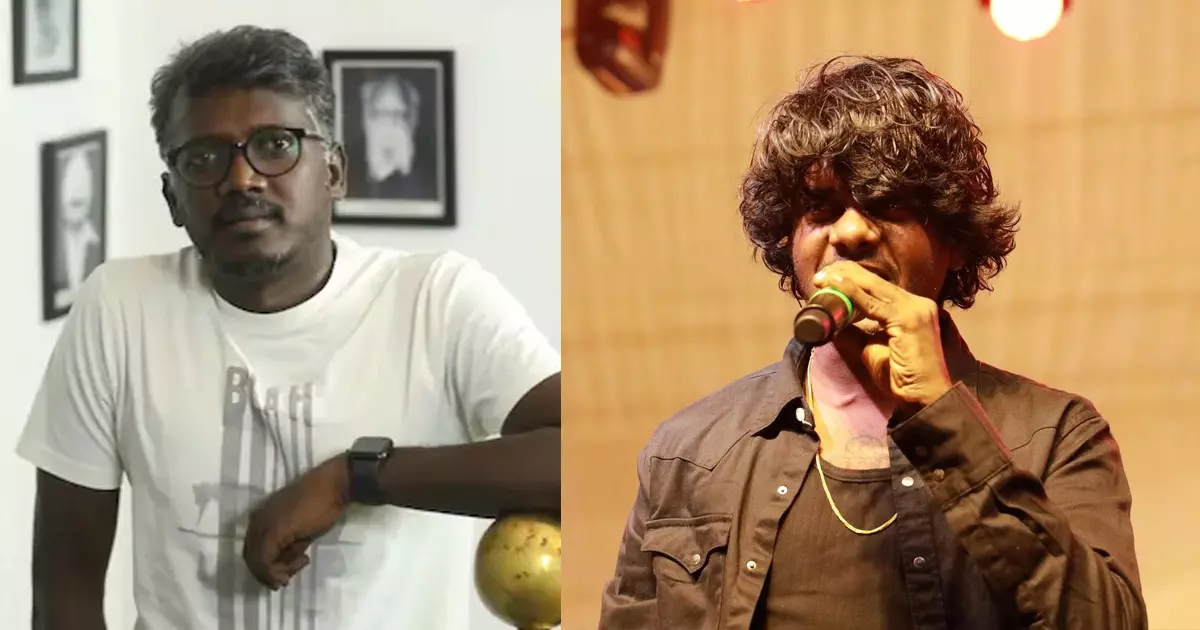 സ്ത്രീപീഡകന് അവസരം നൽകി; വേടനെ തമിഴിൽ പാടിപ്പിച്ച മാരി സെൽവരാജിനെതിരെ സൈബർ ആക്രമണം സ്ത്രീപീഡകന് അവസരം നൽകി; വേടനെ തമിഴിൽ പാടിപ്പിച്ച മാരി സെൽവരാജിനെതിരെ സൈബർ ആക്രമണം