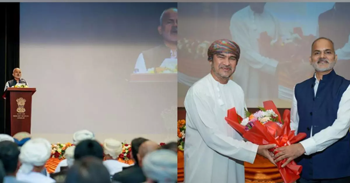 Indian Embassy in Muscat launched the India-Oman Network to strengthen trade ties.