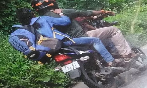 Owner fined three times for riding stolen bike without helmet