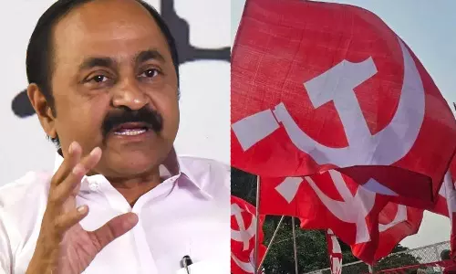 എറണാകുളത്ത് ജില്ലാ സെക്രട്ടറിയുടെ കട്ടിലിനടിയിൽ ക്യാമറ വെച്ചവരാണ് സിപിഎം, സൂക്ഷിച്ചോ... എന്തും ചെയ്യും അവർ: വി.ഡി സതീശൻ