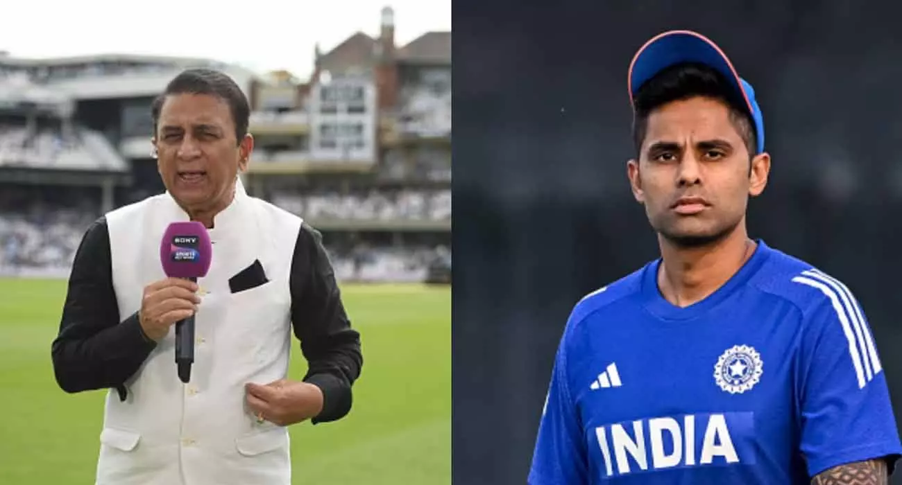 If I had batted, I could have hit a six and a four; Gavaskar reacts to Suryakumar not reaching the crease