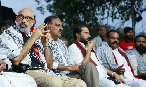 പെരിയാർ ഫോർ ഫലസ്തീൻ; ഫലസ്തീൻ ഐക്യദാർഢ്യവുമായി ചെന്നൈയിൽ ബഹുജന പ്രക്ഷോഭം