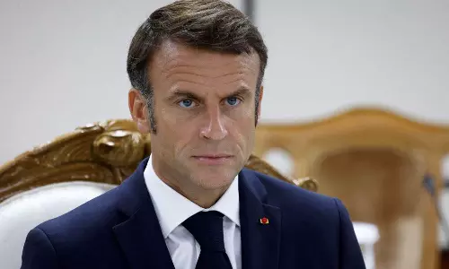 അധിനിവിഷ്ട വെസ്റ്റ് ബാങ്കിലേത് ഇസ്രായേലിന്റെ രാഷ്ട്രീയ പദ്ധതി; വിമർശനവുമായി ഇമ്മാനുവൽ മാക്രോൺ അധിനിവിഷ്ട വെസ്റ്റ് ബാങ്കിലേത് ഇസ്രായേലിന്റെ രാഷ്ട്രീയ പദ്ധതി; വിമർശനവുമായി ഇമ്മാനുവൽ മാക്രോൺ