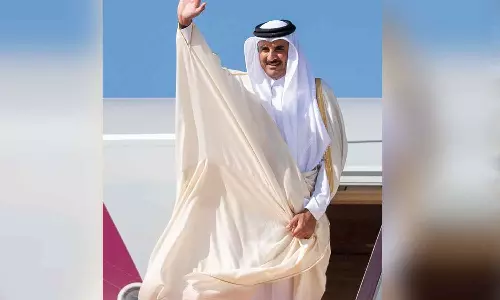 ഖത്തർ അമീർ യുഎസിൽ; യുഎൻ പൊതുസഭയിൽ പങ്കെടുക്കും