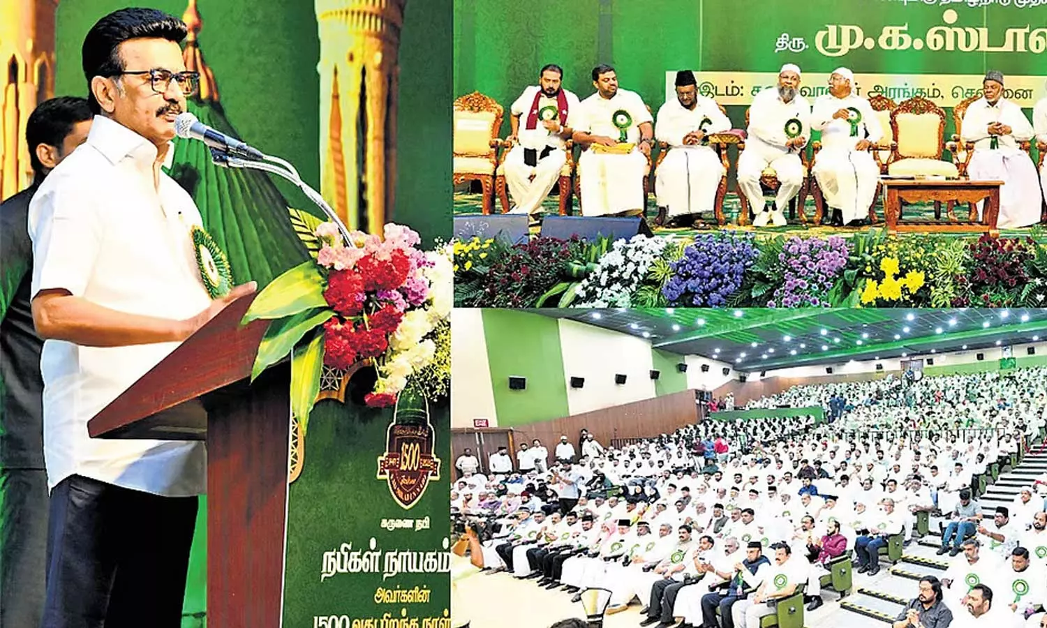 പ്രവാചകൻ മുഹമ്മദ് നബിയെ സിലബസിൽ ഉൾപ്പെടുത്തണമെന്ന് ആവശ്യം; നേരത്തെ തന്നെ ഉൾപ്പെടുത്തിയിട്ടുണ്ടെന്ന് സ്റ്റാലിൻ