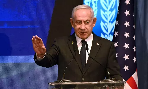 ജോർദാൻ നദിയുടെ പടിഞ്ഞാറ് ഫലസ്തീനെന്ന രാഷ്ട്രമുണ്ടാകില്ല, അമേരിക്കയിൽ നിന്നെത്തിയ ശേഷം മറുപടി; യു.കെക്ക് മുന്നറിയിപ്പുമായി നെതന്യാഹു