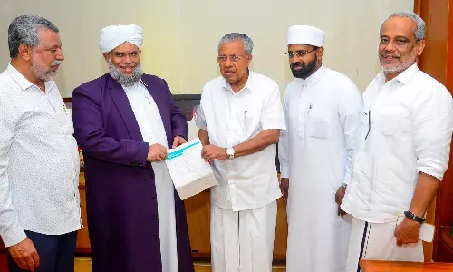 മുണ്ടക്കൈ ഉരുൾപൊട്ടൽ: കേരള മുസ്‌ലിം  ജമാഅത്ത് രണ്ട് കോടി രൂപ കൈമാറി