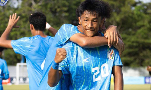 Under-17 SAFF Championship; India beat Pakistan 3-2 Under-17 SAFF Championship; India beat Pakistan 3-2