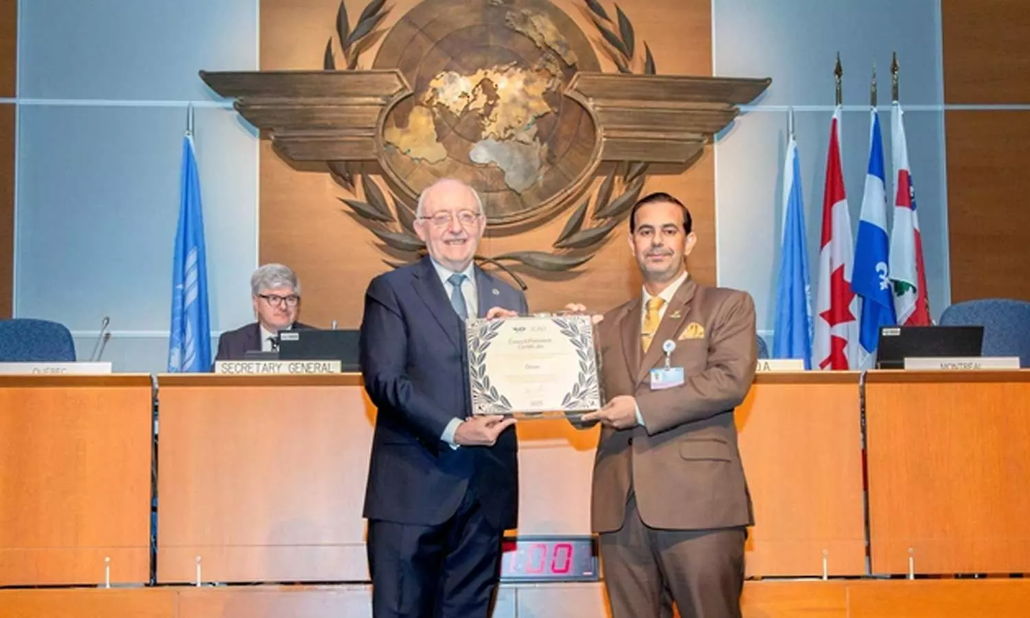 വ്യോമയാന സുരക്ഷയിൽ അഞ്ചാം സ്ഥാനം; ഐസിഎഒ കൗൺസിൽ പ്രസിഡന്റ് സർട്ടിഫിക്കറ്റ് നേടി ഒമാൻ വ്യോമയാന സുരക്ഷയിൽ അഞ്ചാം സ്ഥാനം; ഐസിഎഒ കൗൺസിൽ പ്രസിഡന്റ് സർട്ടിഫിക്കറ്റ് നേടി ഒമാൻ