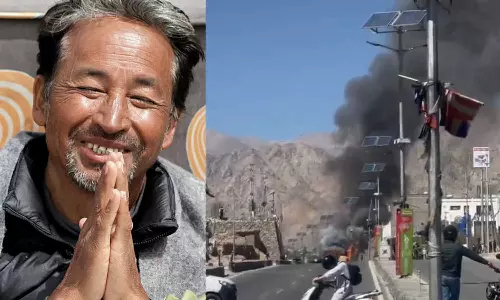 ലഡാക്ക് പ്രക്ഷോഭം: കേന്ദ്രം ചർച്ചയ്ക്ക് തയ്യാറായെന്ന് സൂചന ; നിരാഹാരം അവസാനിപ്പിച്ച് സമരനായകൻ സോനം വാങ്ചുക്ക്