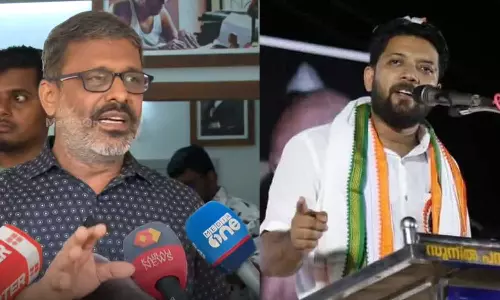 ഭംഗിയുള്ള സ്ത്രീകളെ കണ്ടാൽ ഷാഫി പറമ്പിൽ ബംഗളൂരുവിലേക്ക് ട്രിപ്പ്  വിളിക്കും; അധിക്ഷേപവുമായി സിപിഎം പാലക്കാട് ജില്ലാ സെക്രട്ടറി ഇ.എൻ സുരേഷ് ബാബു